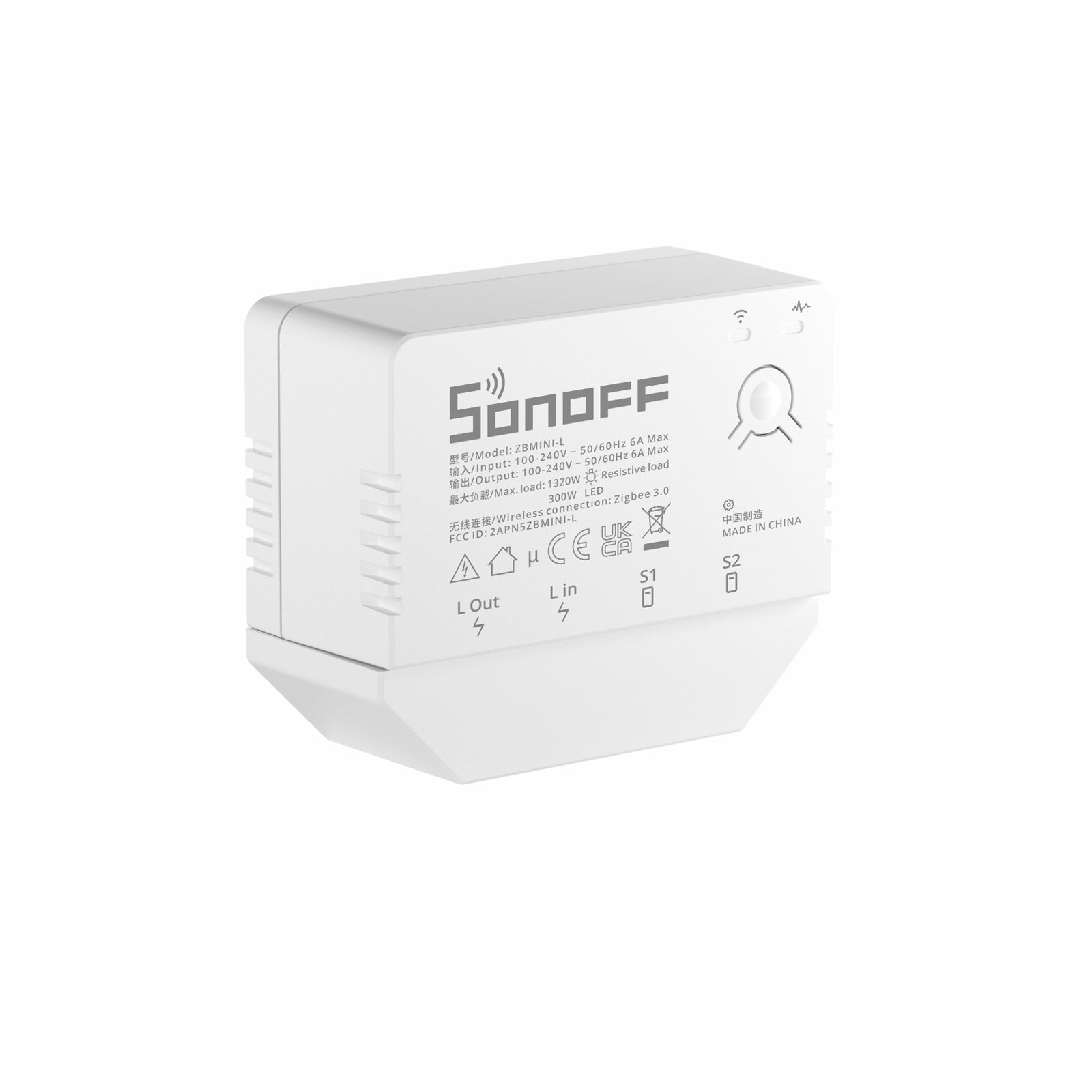 Interruptor Wifi De Pared Sin Neutro De 3 Canales - Sonoff Compatible -   - Distribuidores Oficiales